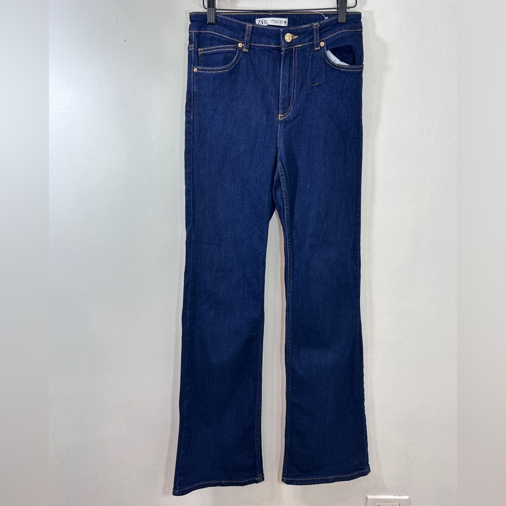 Zara Dark Blue Denim Jeans